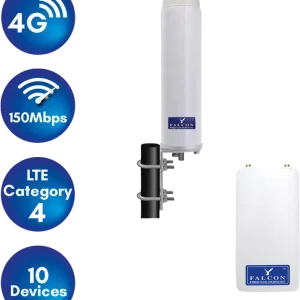 Falcon Rural 4G LTE Breitbandantenne inkl. mobilem Router 150 Mbit/s Knallerangebot