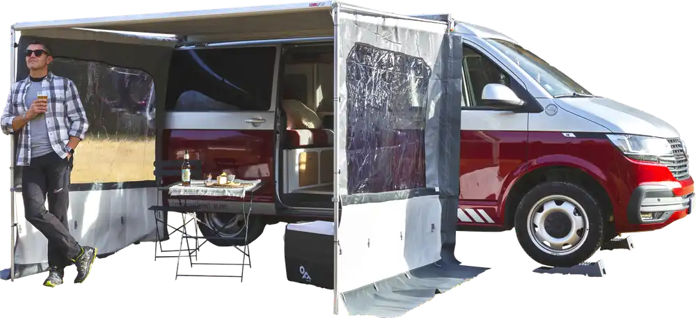 Aktuell Fiamma Side W Pro Seitenwand für Markise F35 / Caravanstore 210 cm