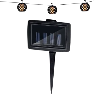Mega-Angebot Grundig Lichterkette solarbetrieben 1,8 Meter mit 8 LED-Glühbirnen