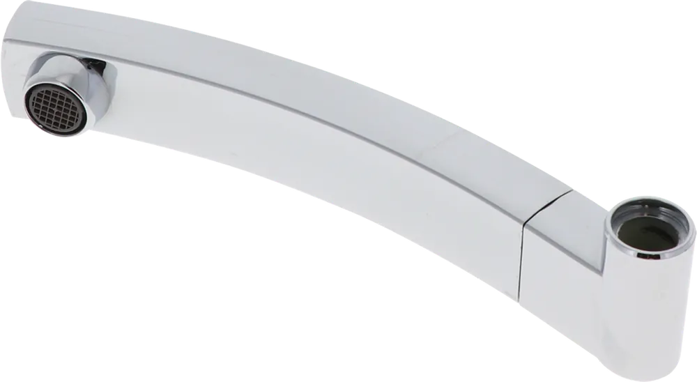 Angebot Comet Duschauslauf mit Rohrknie Serie Capri Kompakt 16 cm chrom