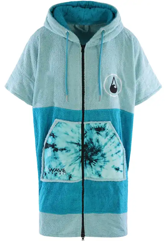 Wave Hawaii Zip Flyh Unisex Poncho Must-Have