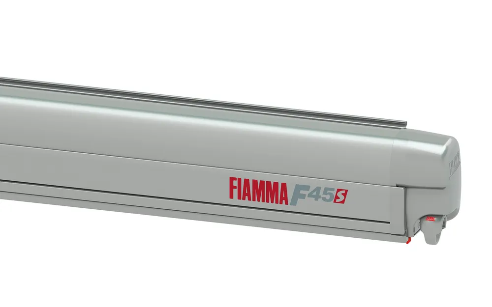 Fiamma F45s Wandmarkise 260 cm für VW T5 / T6 / California (Titanium / Royal Grey) Top-Seller