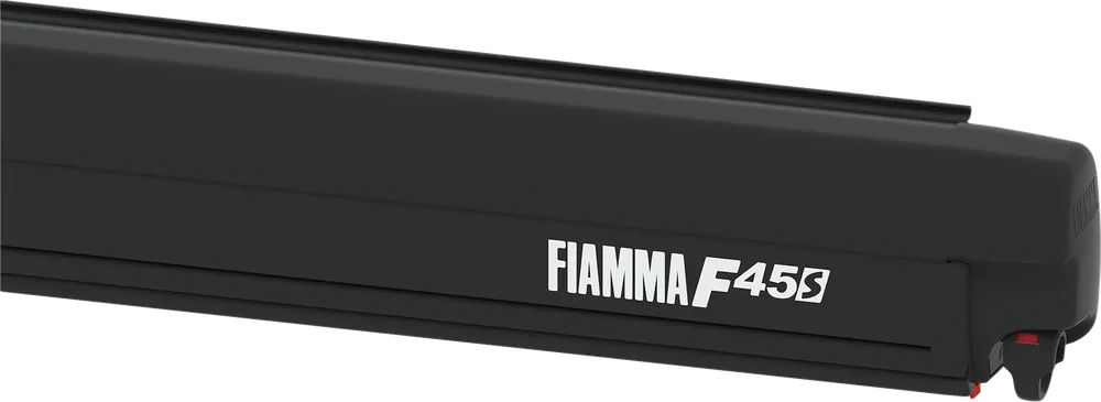 Neue Kollektion Fiamma F45s Wandmarkise 260 cm für VW T5 / T6 / Multivan / Transporter (Deep Black / Royal Grey)