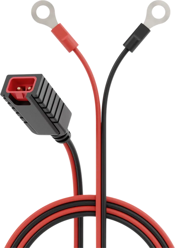 Absina Batterieanschlusskabel mit M8 Ringösen für Absina Ladegeräte A800/A3800/A7500 Neue Ware