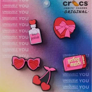 Crocs Jibbitz Lovers Schuhanstecker 5er-Pack Beliebt