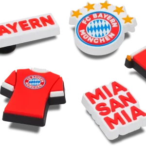 Crocs Jibbitz Bayern FC Schuhanstecker 5er Pack Bestseller