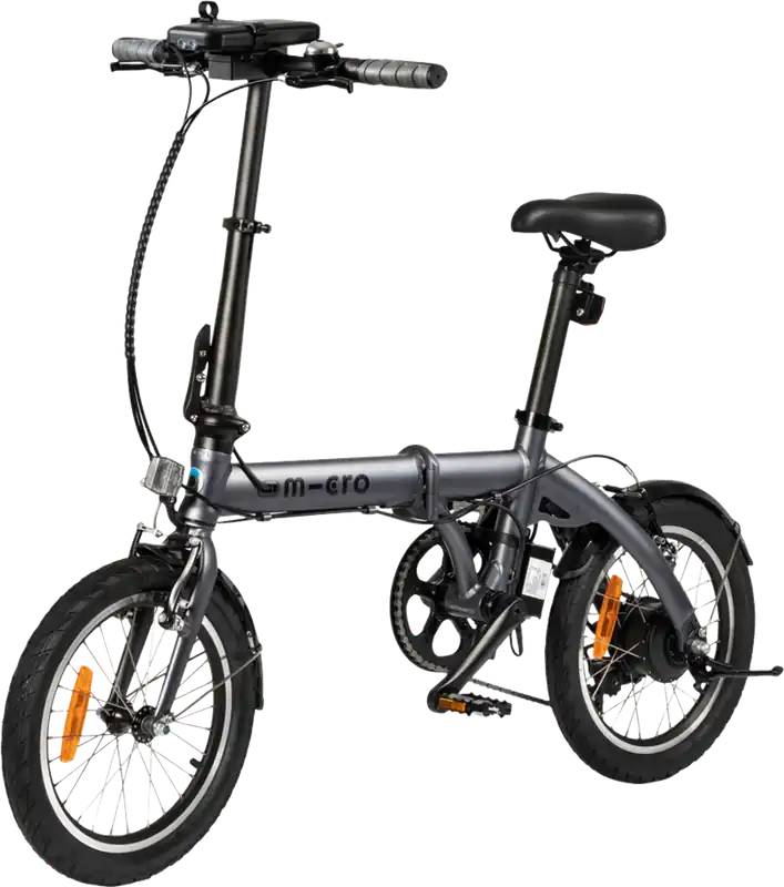Micromobility Micro faltbares E-Bike 16 Zoll inklusive LED Lichterset und Akku 250W Letzte Chance