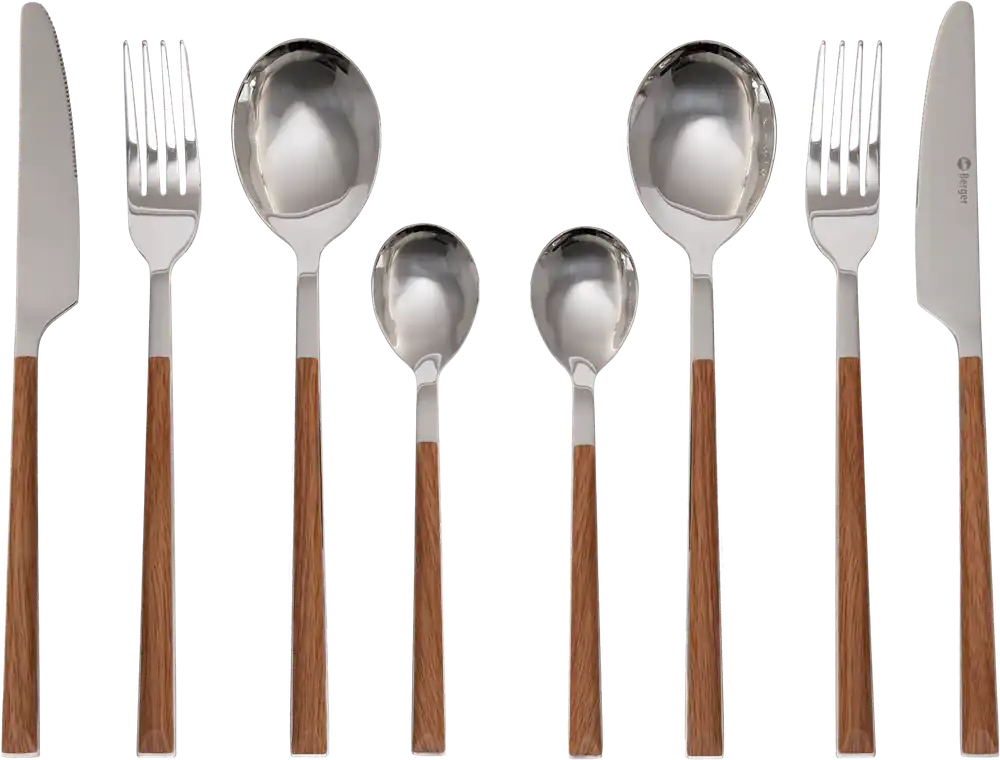 Berger Wood Besteck-Set 16-tlg. für 4 Personen Neue Kollektion