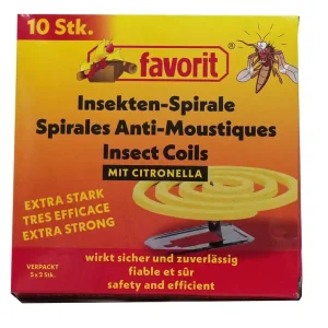 Favorit Moskitospiralen mit Citronella Extra Stark (10er Set) Bestseller