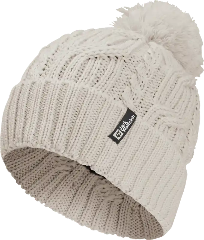 Echt Jack Wolfskin Pompom Beanie Mütze