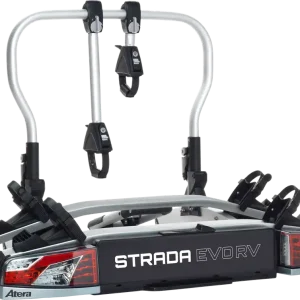 Atera Anhängerkupplungs Fahrradträger Strada Evo RV für 2 Fahrräder, E-Bike geeignet Nur Heute