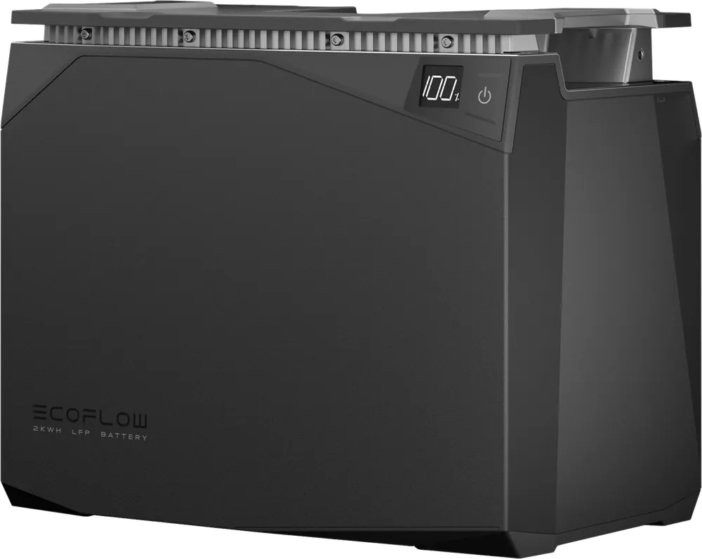 Neu EcoFlow Power Kit Li-Fe Batterie mit Batteriemanagementsystem 2 kWh
