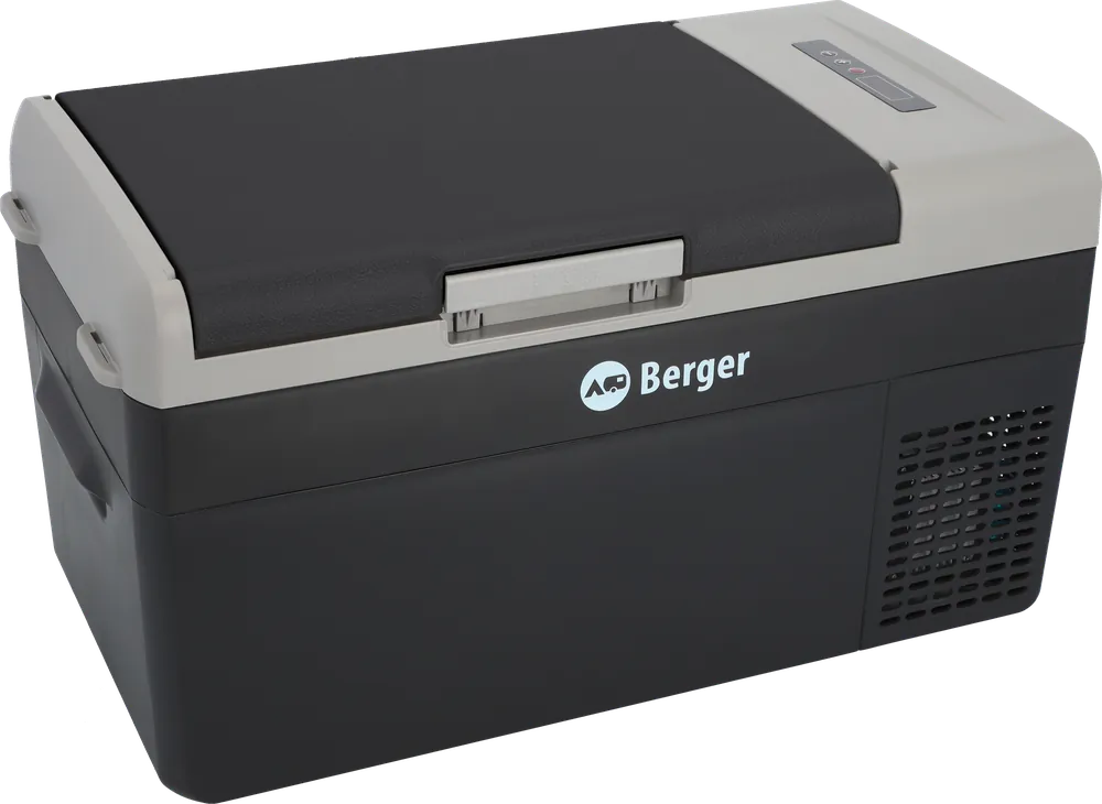 Top-Angebot Berger MC20 Kompressor Kühlbox mit Tiefkühlfunktion 12V 24V 230V 20 Liter
