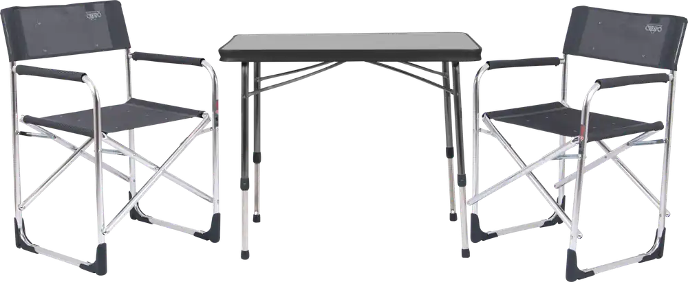 Crespo Tischgruppe Vanlife Set 3-tlg. (2 Campingstühle und Campingtisch) Top-Preis
