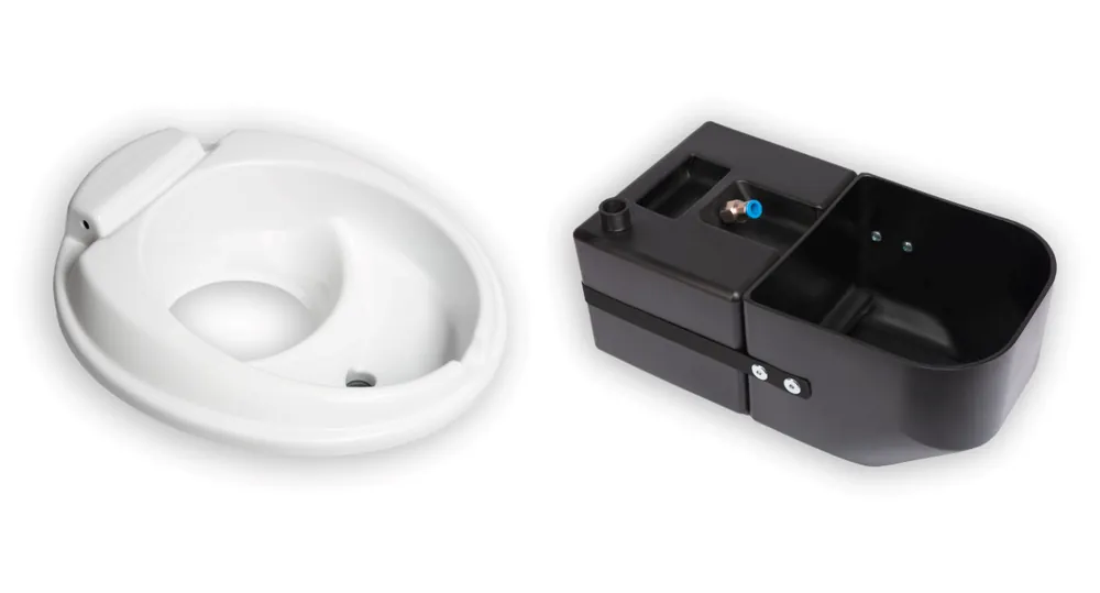 Neu Im Sortiment Arwinger Kassettentrenntoiletten Kit Umbausatz für Thetford Chemietoiletten