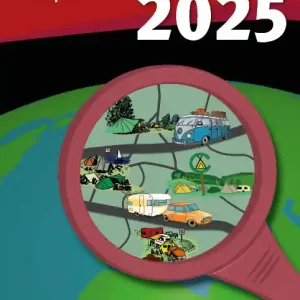 Billig DCC Deutscher Camping-Club Campingführer Europa 2025 Sprache Deutsch