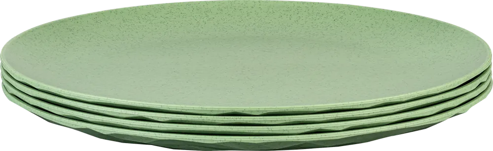 Koziol Tellerset Club Plate 4 teilig flach 260 mm Begrenztes Angebot