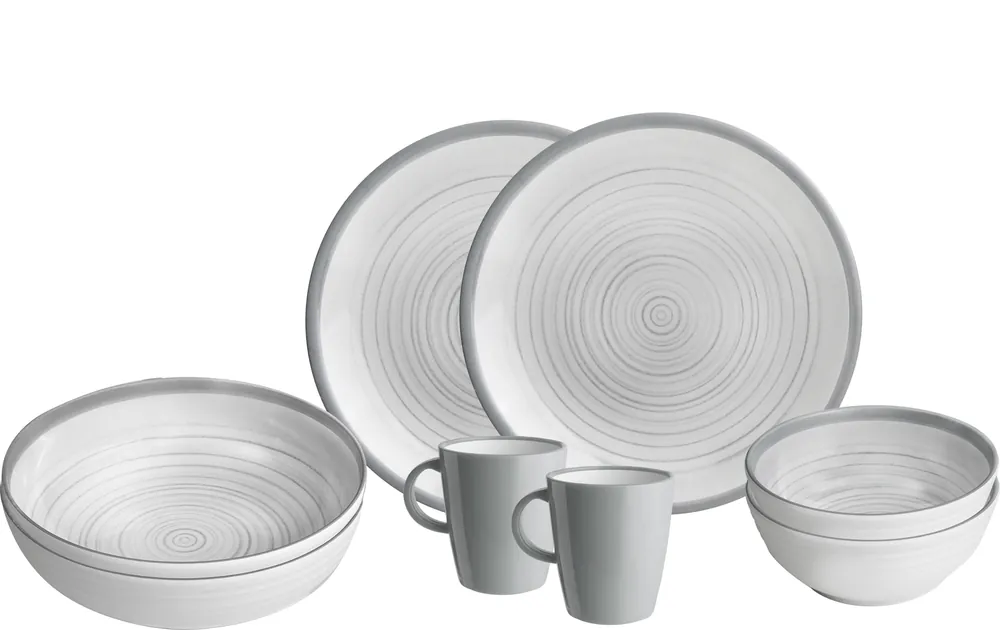 Bestpreis Brunner Tete-a-Tete Geschirrset 8 teilig 2 Personen