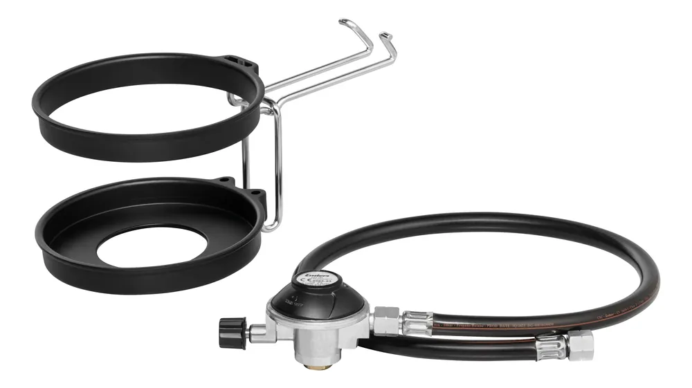 Enders Kartuschenhalter-Set inkl. Gasschlauch und Regler 50 mbar für Gasgrill Urban II / Explorer II Online Kaufen