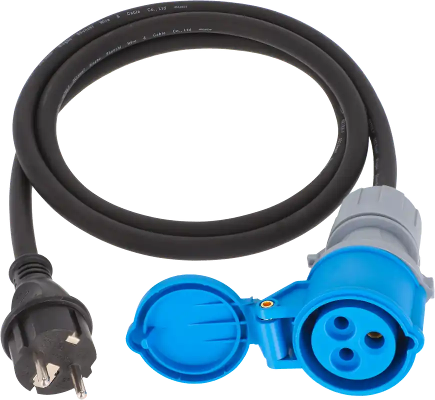 Top-Seller Berger Adapterleitung CEE-Kupplung und Schutzkontakt-Stecker