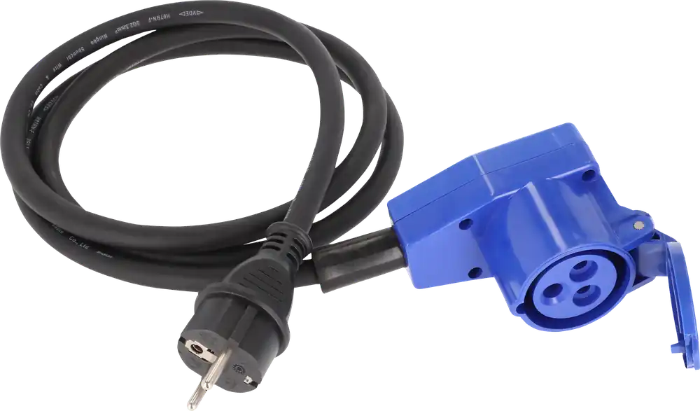 Must-Have Berger Adapterleitung CEE-Winkelkupplung 3-polig und Schutzkontakt-Stecker 1,5 m