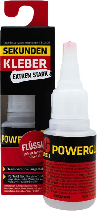 Nur Heute HG Power Glue Sekundenkleber flüssig 20 g