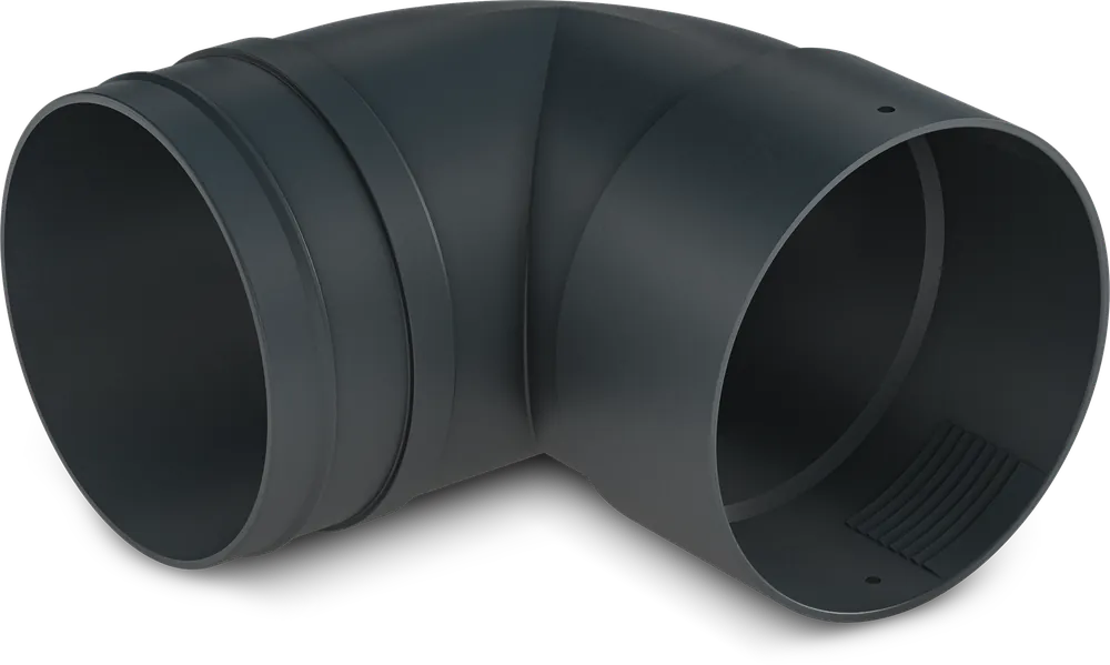 Nur Für Kurze Zeit Dometic Kniestück für Kombiheizung Dometic TwinBoost mit Rohrleitung Ø65 mm / Ø72 mm Luftauslässe