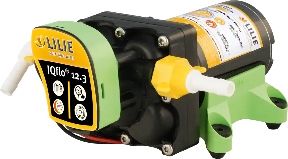 Lilie Membranpumpe IQflo 12V 2,5 bar 12,3 l/min Preiswert