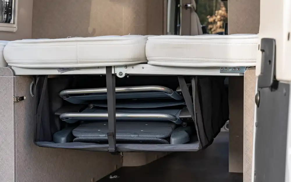 Berger faltbare Stauraumtasche horizontal für Campingmöbel Meistverkauft