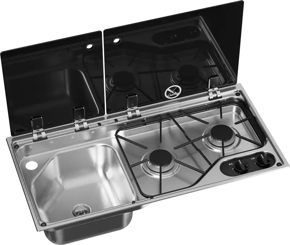 Geprüft Dometic Koch-Spüle-Kombination CVC1700G