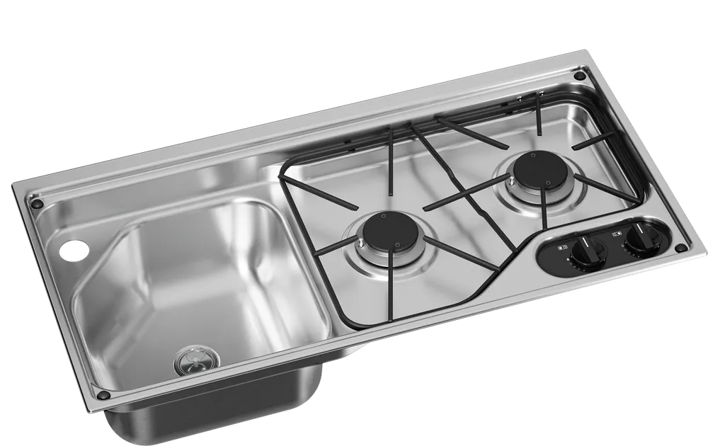 Billig Dometic Kochfeld-Spüle-Kombination CVC1700
