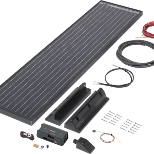 Billig Büttner Elektronik Solar-Komplettanlage Power Blackline Solar Kit
