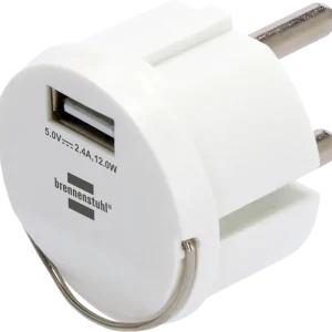 Schnäppchen Brennenstuhl Steckdosenadapter Schutzkontakt 230 V auf USB 5 V