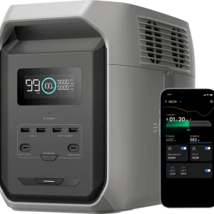Preisreduziert EcoFlow Delta 3 1500 Tragbare Powerstation 1,5 kWh 1.800 W