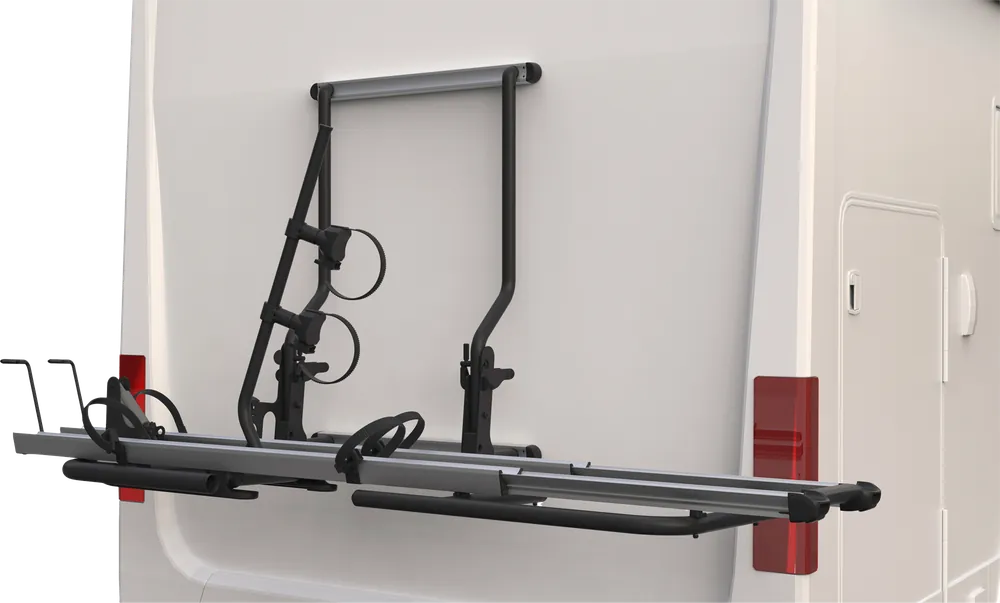 Top-Preis BR Systems Bike Glide Standard Fahrradträger für Wohnmobile für 2 Fahrräder, E-Bike geeignet