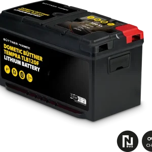 Dometic Büttner Lithiumbatterie Tempra TLB120F 12 V / 120 Ah mit integrierter Heizung Beliebt