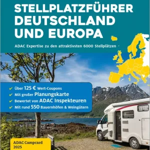 Preiswert Stellplatzführer 2025 Deutschland und Europa