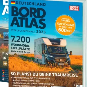 Must-Have Stellplatzführer Bordatlas 2025 Deutschland und Europa