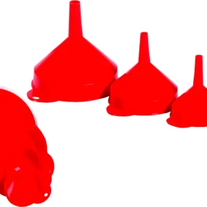 Super-Preis IWH Trichter-Set 4-teilig rot