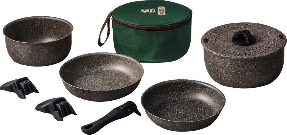 Neue Kollektion Beaver Brand Kochset 9-teilig Rockza20 Evo
