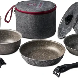 Neue Kollektion Beaver Brand Kochset 10-teilig Almana20 Evo