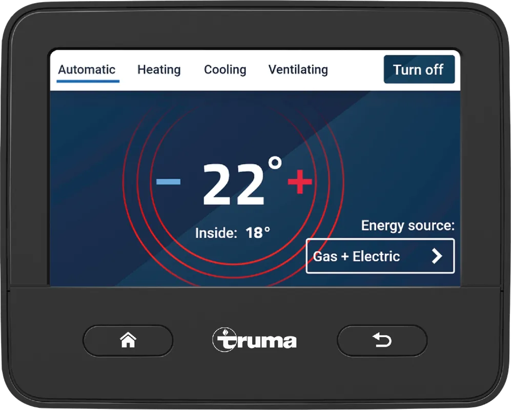 Markenware Truma Bedienteil / Steuerungssystem iNet X Panel für Heizung / Klimaanlage / Warmwasser