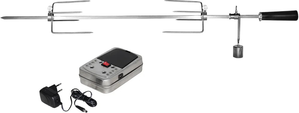 Preisknaller Enders Grillspieß Edelstahl mit Motor passend für Cubiq Pro 3 / eFLOW Pro 2
