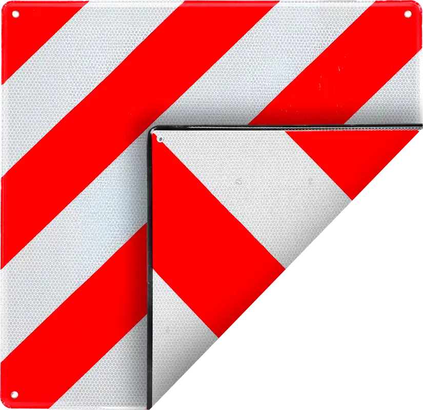 Preisreduziert Berger Aluminium-Warntafel 2-in-1 für Italien und Spanien 50 x 50 cm