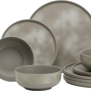 Preis Gesenkt Flamefield Geschirrset Pebble Sky Melamin 12-teilig