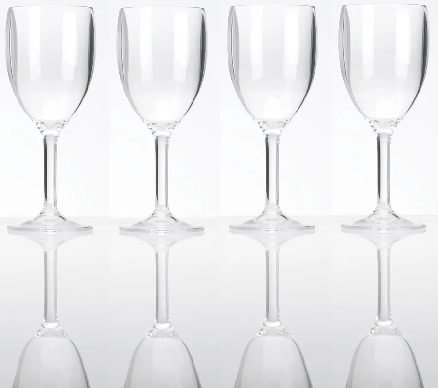 Flamefiled Weinkelche Set 4-teilig 290 ml Echt