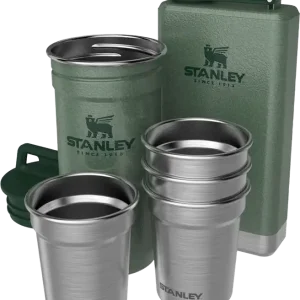 Neue Ware Stanley Flachmann und Shotgläser Set Pre-Party 6-teilig