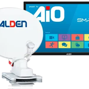 Alden Onelight@ Satellitenanlage inkl. A.I.O. EVO SMART-TV Günstig