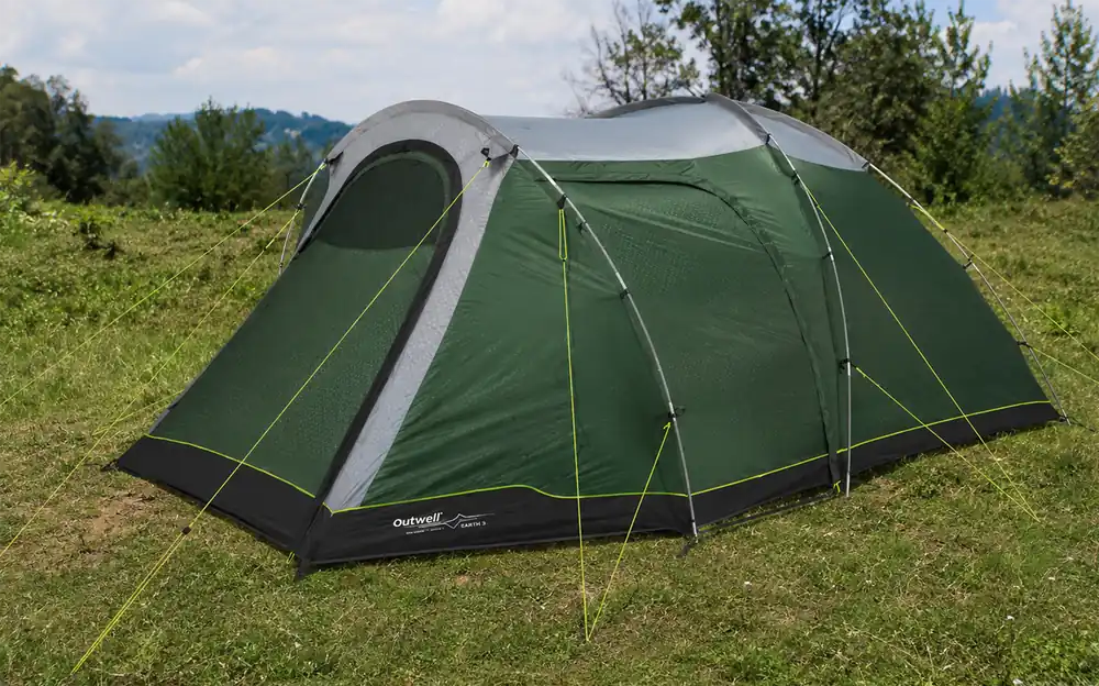 Outwell Cloud 5 Plus Kuppelzelt für 5 Personen dunkelgrün Wochenendangebot