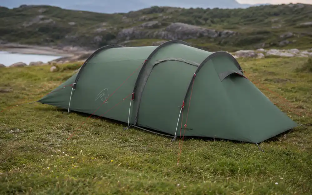 Echt Robens Sage Pro 3 Trekking-Tunnelzelt für 3 Personen und großem Vorraum